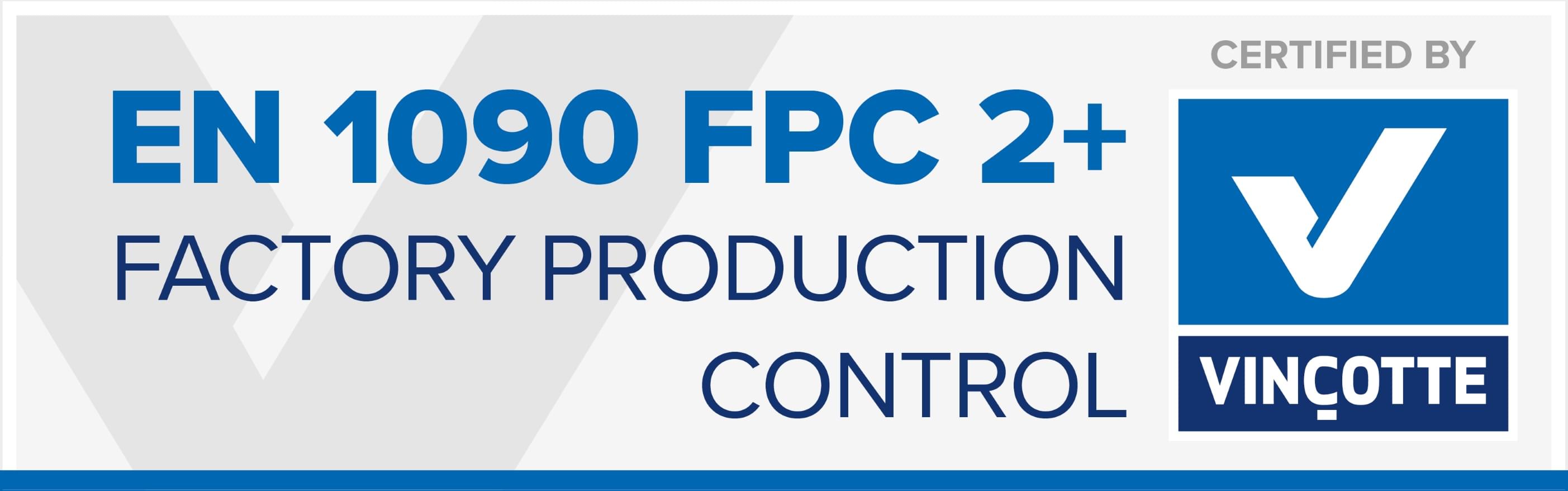 EN 1090 factory production control